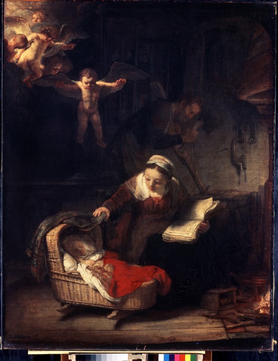 The Holy Family de Rembrandt van Rijn