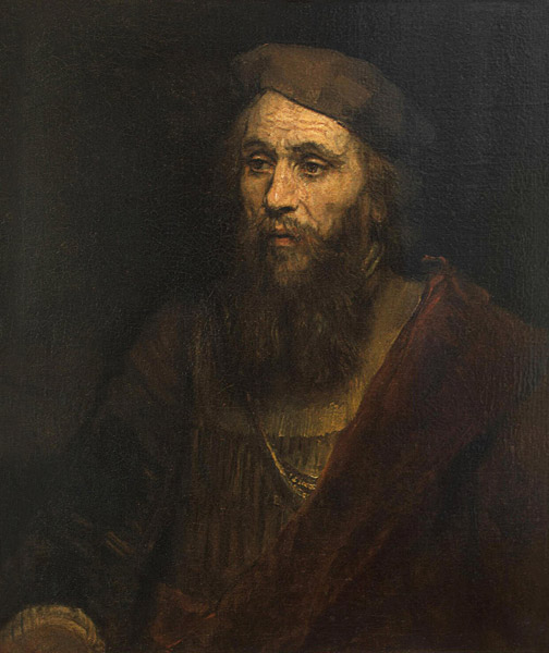 Retrato de un hombre de Rembrandt van Rijn