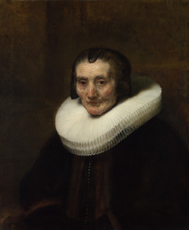 Portrait of Margaretha de Geer, Wife of Jacob Trip de Rembrandt van Rijn