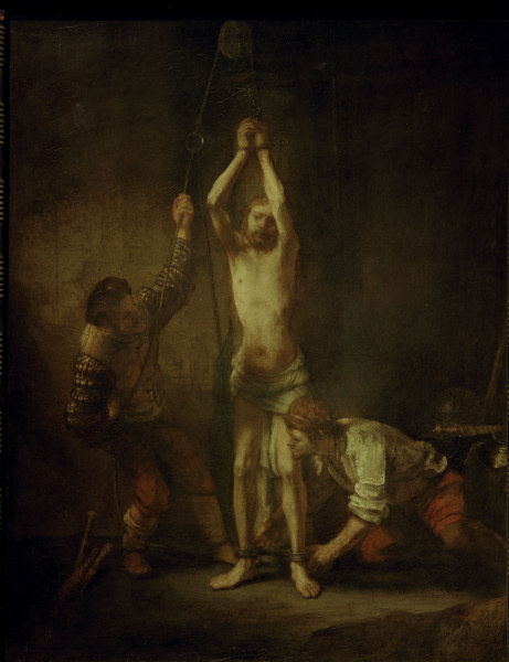 Rembrandt / Christ at the Column. de Rembrandt van Rijn