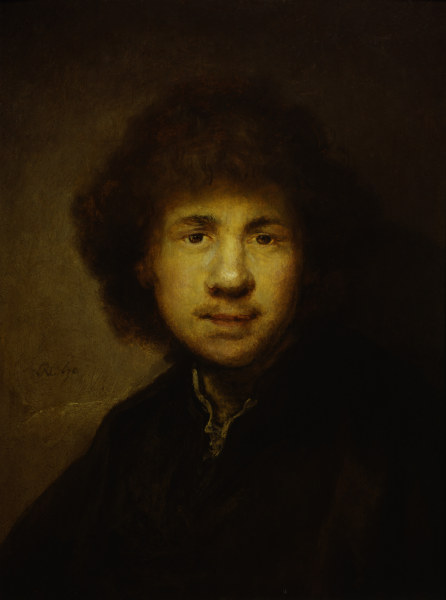 Rembrandt / Self-portrait / 1630 de Rembrandt van Rijn