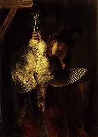 The bittern hunter de Rembrandt van Rijn