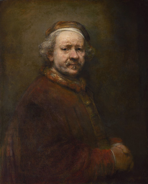 Self Portrait at the Age of 63 de Rembrandt van Rijn