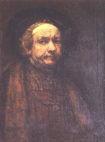 Self Portrait as an Old Man de Rembrandt van Rijn