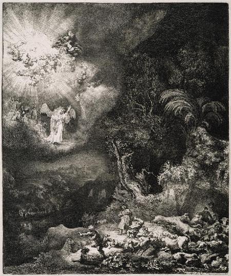 The Angel Appearing to the Shepherds