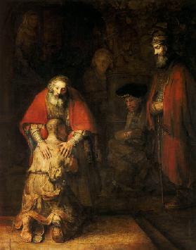 Retorno del Hijo Pródigo - Rembrandt van Rijn 