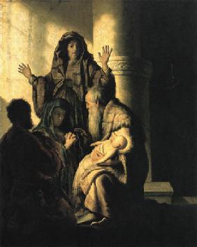 Simeon in the temple II