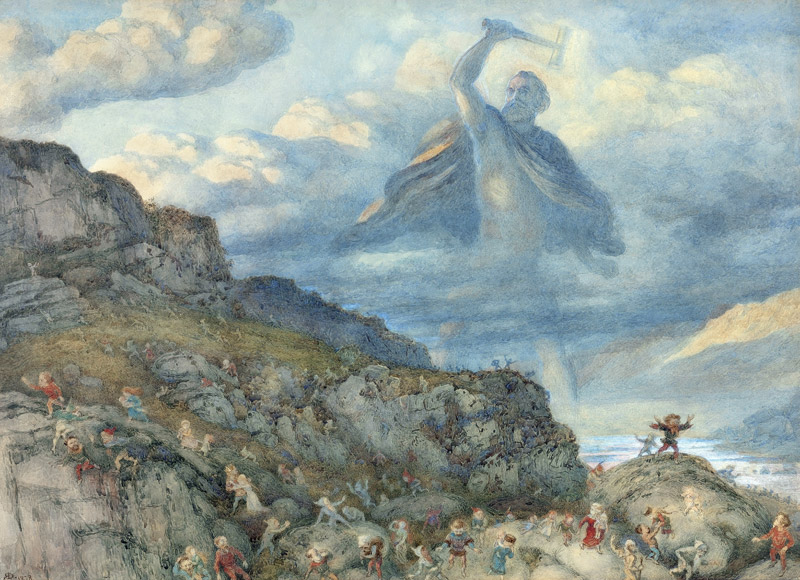 Thor and the Dwarves de Richard Doyle