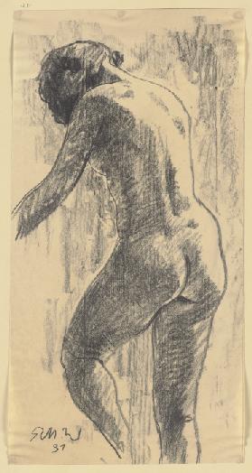 Female nude from behind