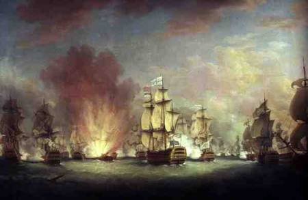 The Moonlight Battle: The Battle off Cape St Vincent de Richard Paton