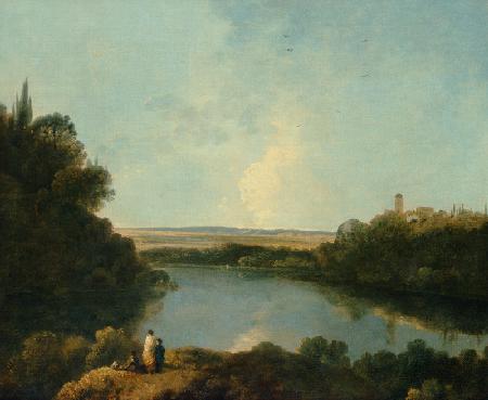 The Nemi Lake near Rome