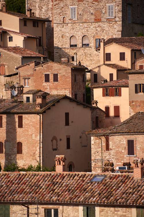 Detailansicht der Stadt Todi in Umbrien de Robert Kalb