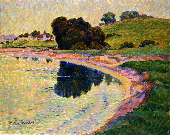 The River Ouse at Piddinghoe, East Sussex  de Robert  Tyndall