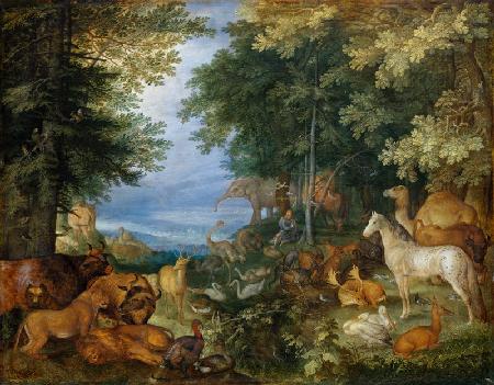 Orpheus Charming the Animals with His Music