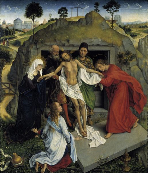 Rogier v.d.Weyden /Lamentation of Christ de Rogier van der Weyden