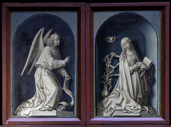 R.van der Weyden, The Annunciation de Rogier van der Weyden