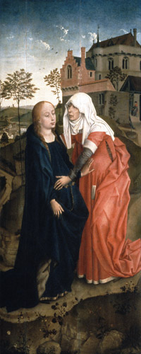 The Visitation de Rogier van der Weyden