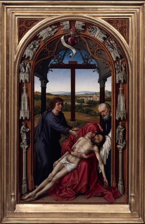 The Altar of Our Lady (Miraflores Altar) de Rogier van der Weyden