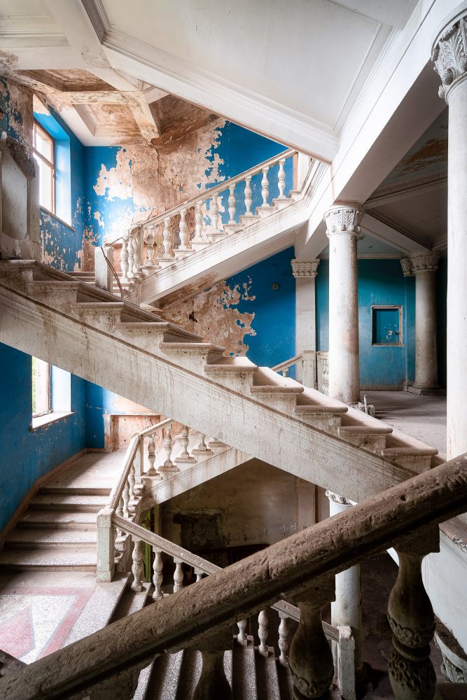 Blue Staircase de Roman Robroek