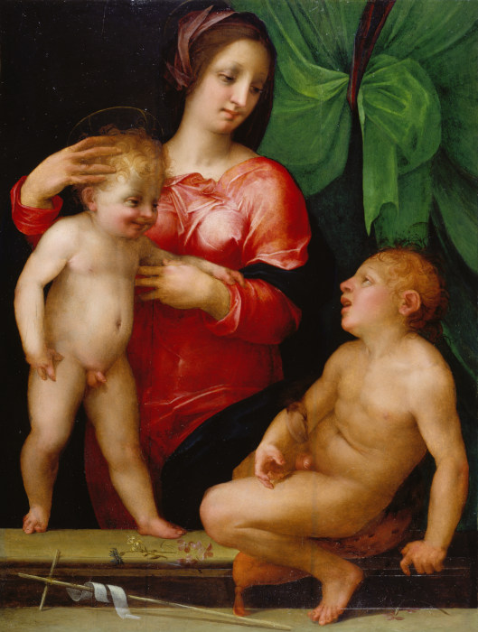 Madonna and Child with the Infant St. John de Rosso Fiorentino