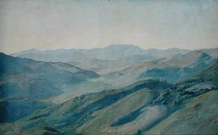 View of the countryside in the Tyrol de Rudolf Friedrich Wasmann