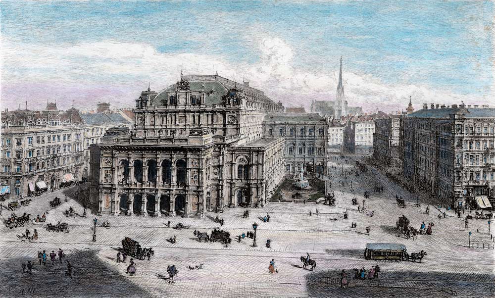Vienna , State Opera de Rudolf von Alt