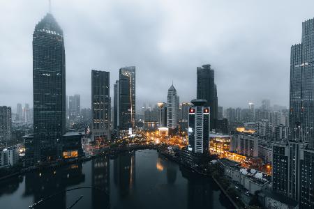 Wuhan skyline