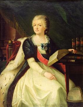 Portrait of Princess Yekaterina R. Vorontsova-Dashkova