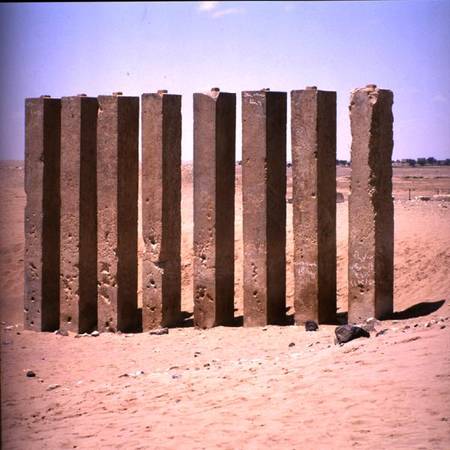 Remains of the Temple of Awwam, built c.400 BC de Sabean School