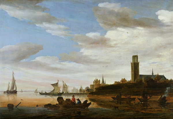 Haarlem de Salomon van Ruisdael or Ruysdael