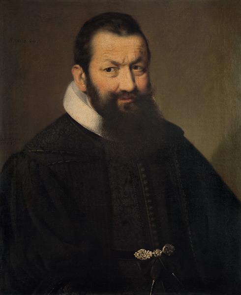 Portrait of the Basel mayor Johann Rudolf Wettstei