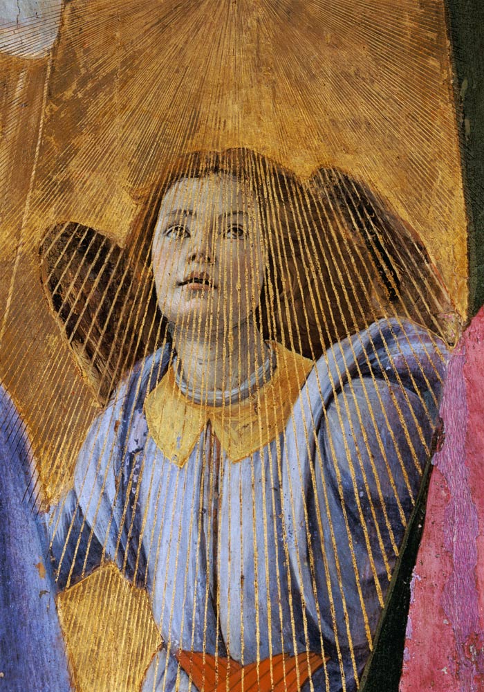 Angel, from the 'Coronation of the Virgin' de Sandro Botticelli