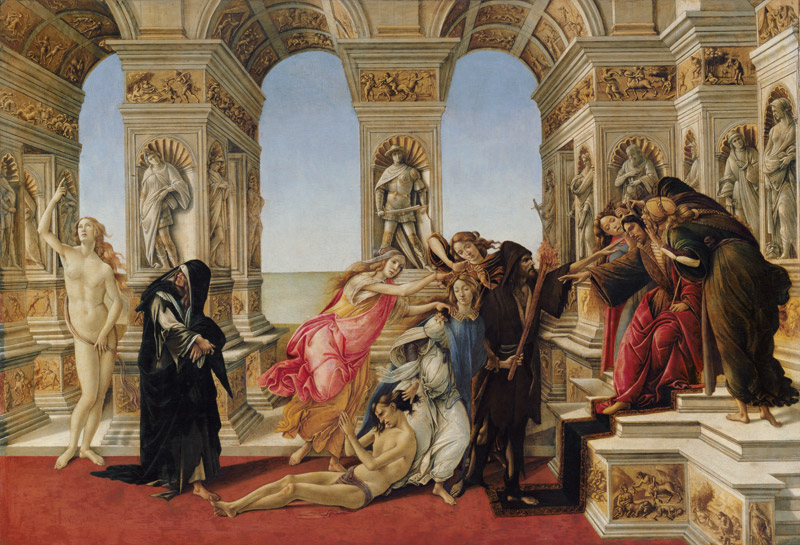Slander de Sandro Botticelli