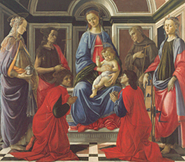 Altar des Hl. Ambrosius. de Sandro Botticelli