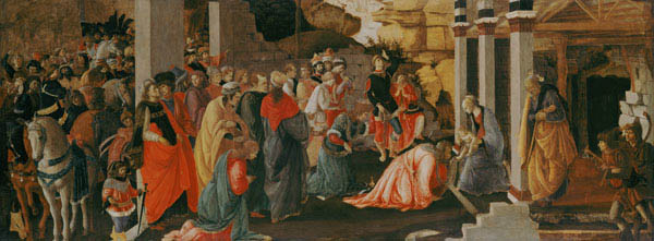 Adoration of the Magi de Sandro Botticelli