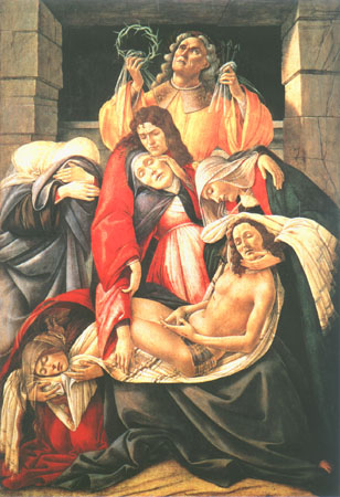 Beweinung Christi de Sandro Botticelli