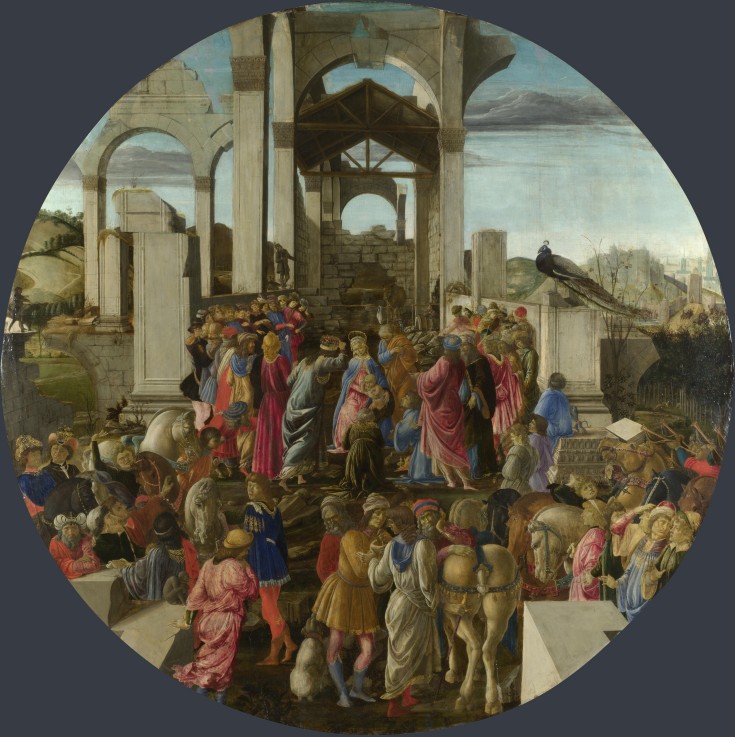 The Adoration of the Kings de Sandro Botticelli
