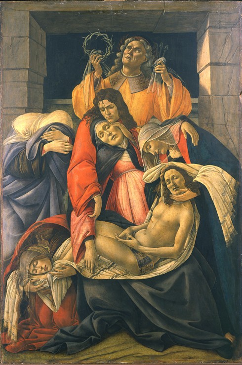 The Lamentation over the Dead Christ de Sandro Botticelli