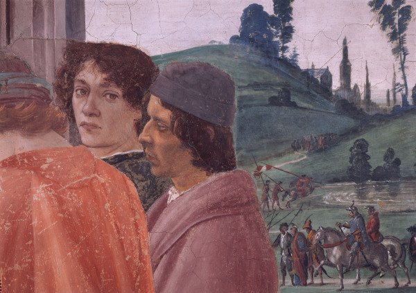 F.Lippi /Crucifixion of Peter,Botticelli de Sandro Botticelli