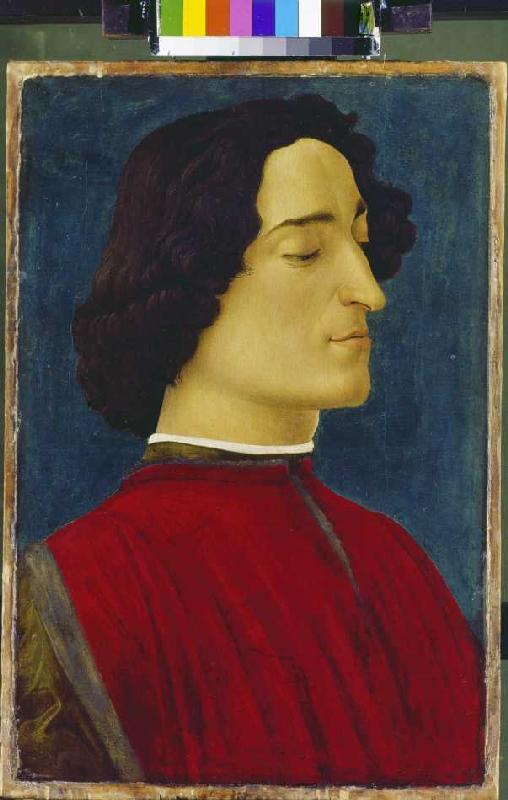 Giuliano de ' Medici (1453-1478) de Sandro Botticelli