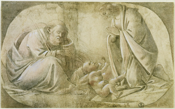 S.Botticelli / The Holy Family de Sandro Botticelli