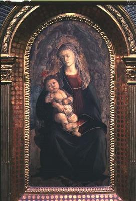 The Virgin and Child in Glory, c.1468-70 (tempera on panel) de Sandro Botticelli