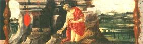 The expiating Hieronymus (Predella of the San Marc