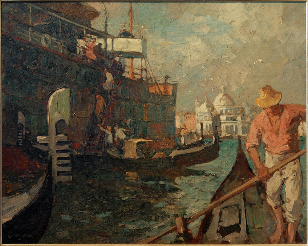 Disembarkment in Venice de Sandrock Leonhard