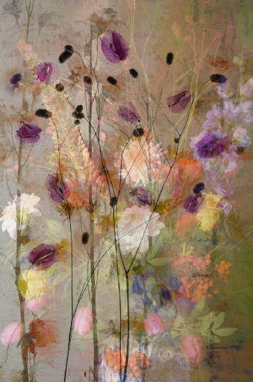 Painterly flowers