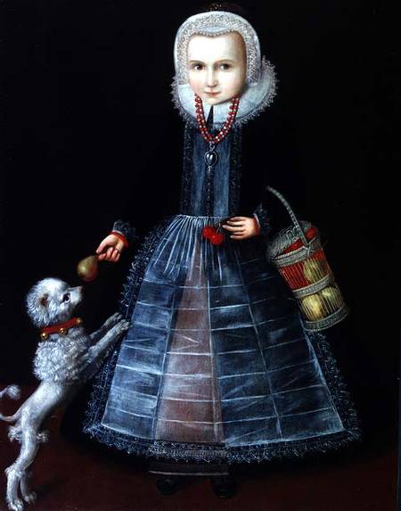 Portrait of a Girl de School of Friesland