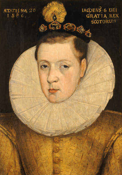 Portrait of James VI of Scotland de Scottish school