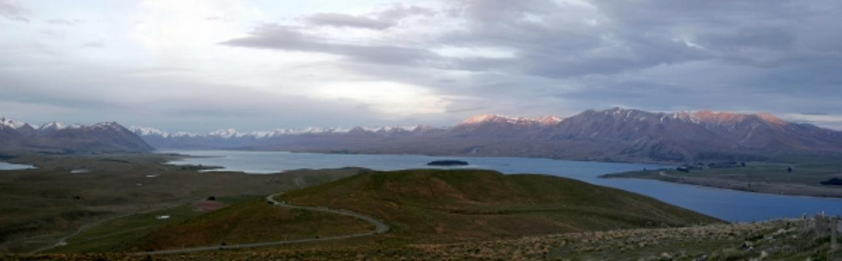 Neuseeland Panorama Lake Tekapo de Sebastian Wahsner