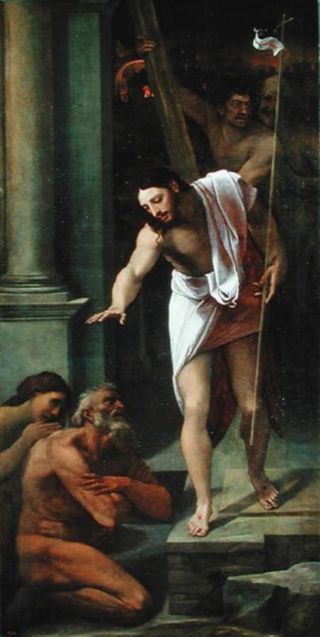 Christ's Descent into Limbo de Sebastiano del Piombo