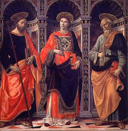 St. James, St. Stephen and St. Peter de Sebastiano Minardi